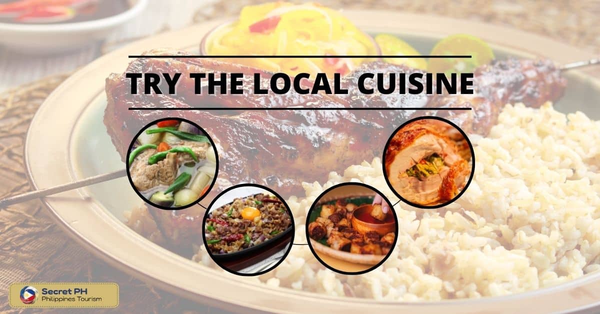 Try the Local Cuisine