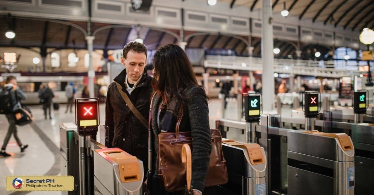 Arriving at the Train Station