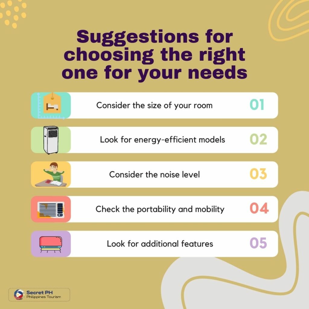 Suggestions for choosing the right one for your needs