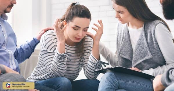 Seeking support from family and friends