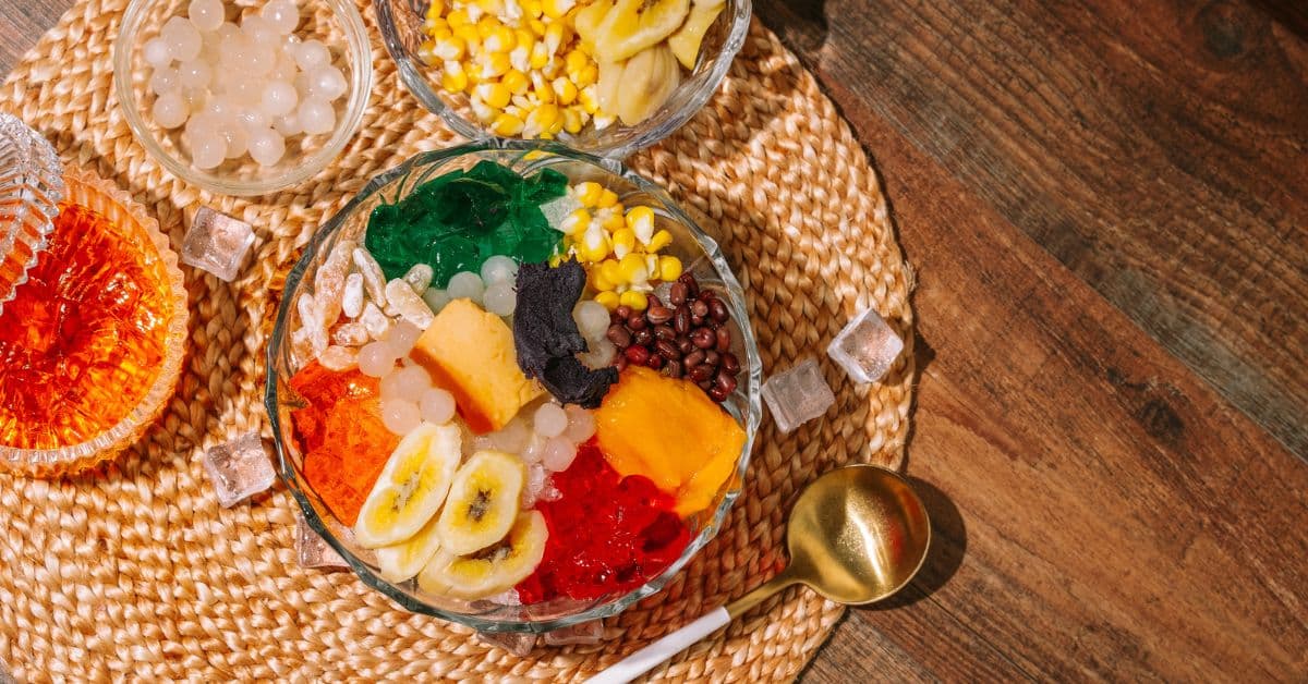 Halo-Halo: Mixed-Shaved Ice and Milk Dessert