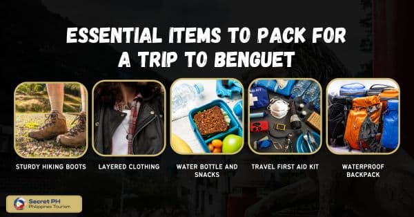 Tip 2: Essential items to pack for a trip to Benguet