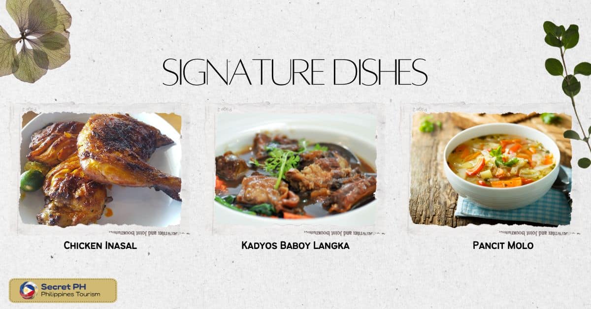 Signature dishes