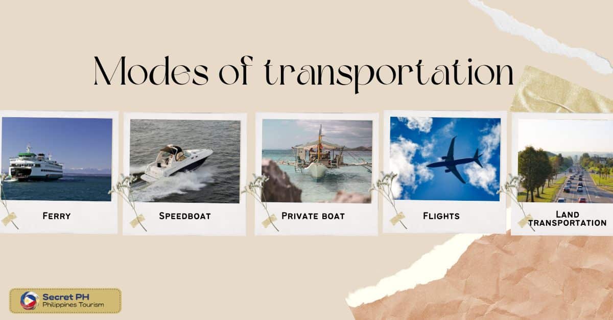 Modes of transportation