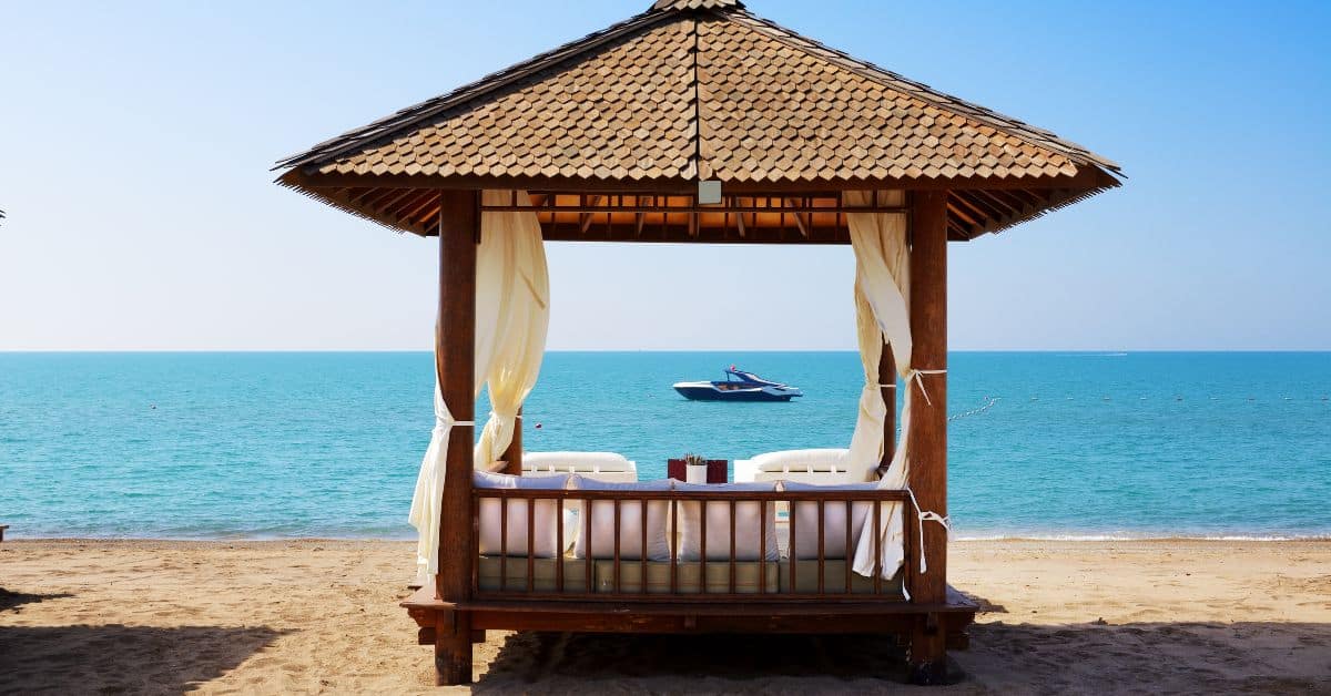 Luxury beach resort