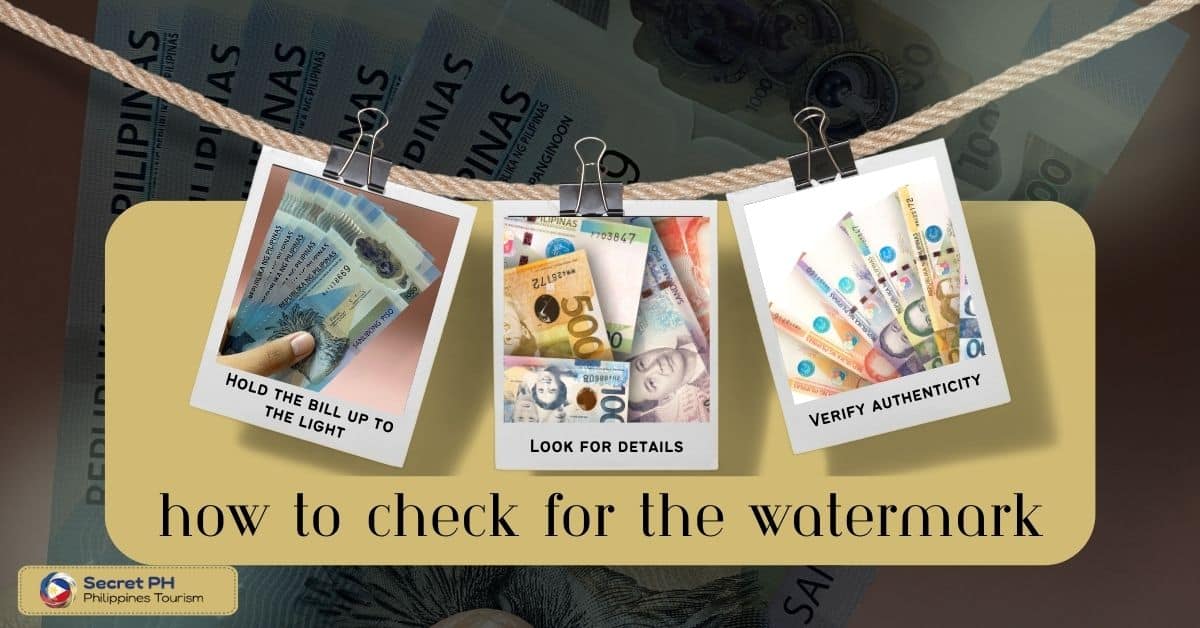 How to check for the watermark