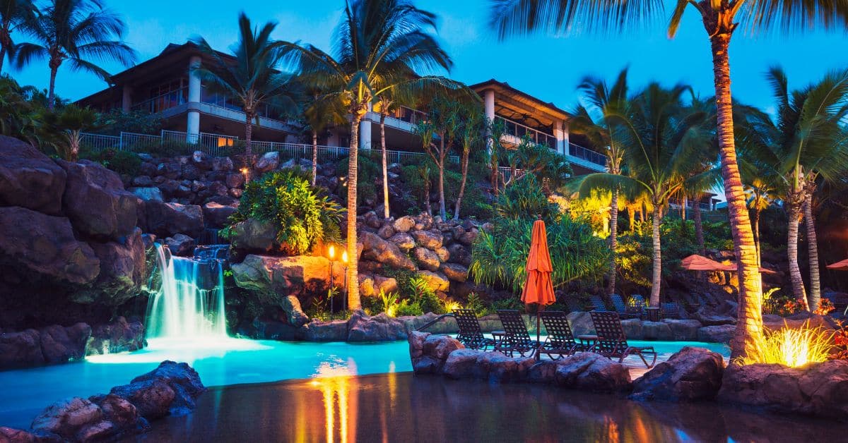 Wellness luxury hotel