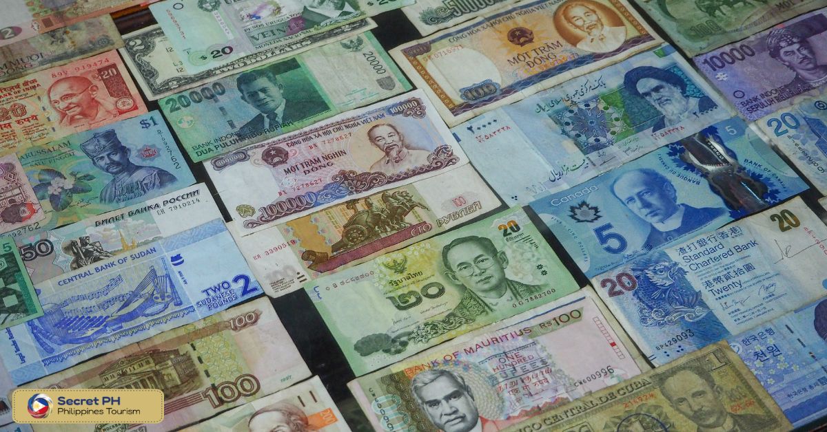 Bring cash in major currencies