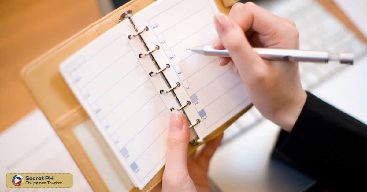 Making a schedule