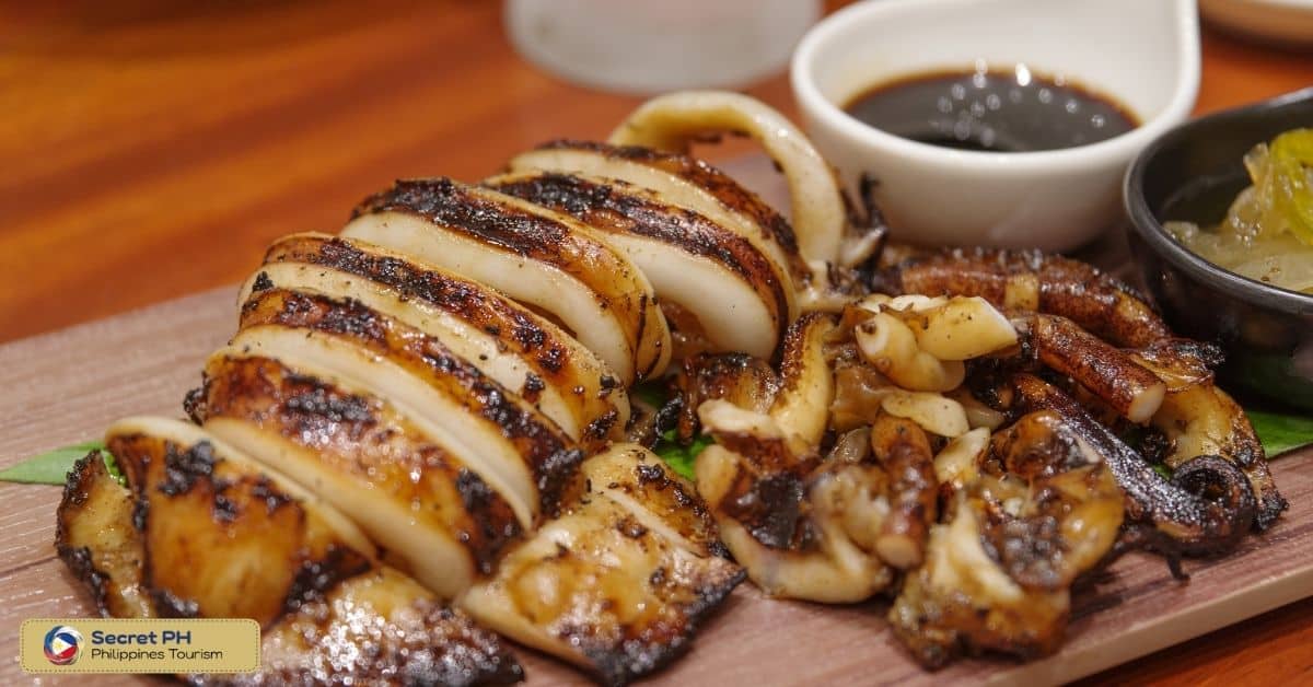 Inihaw na Pusit (Grilled Squid)