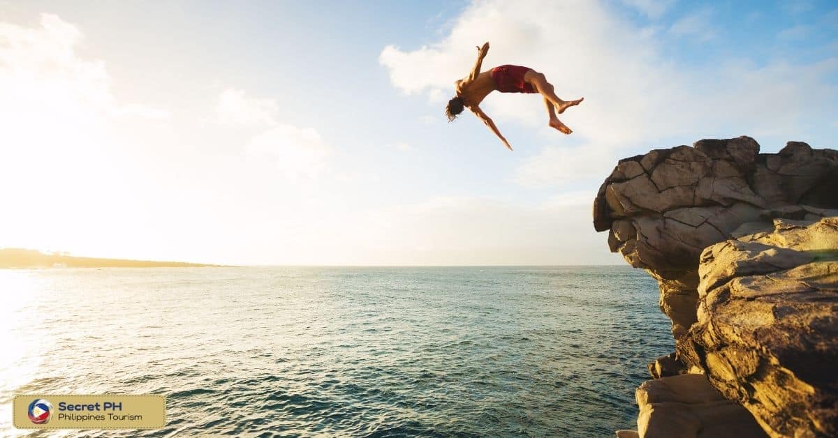 7. Cliff Diving in Ariel's Point, Boracay