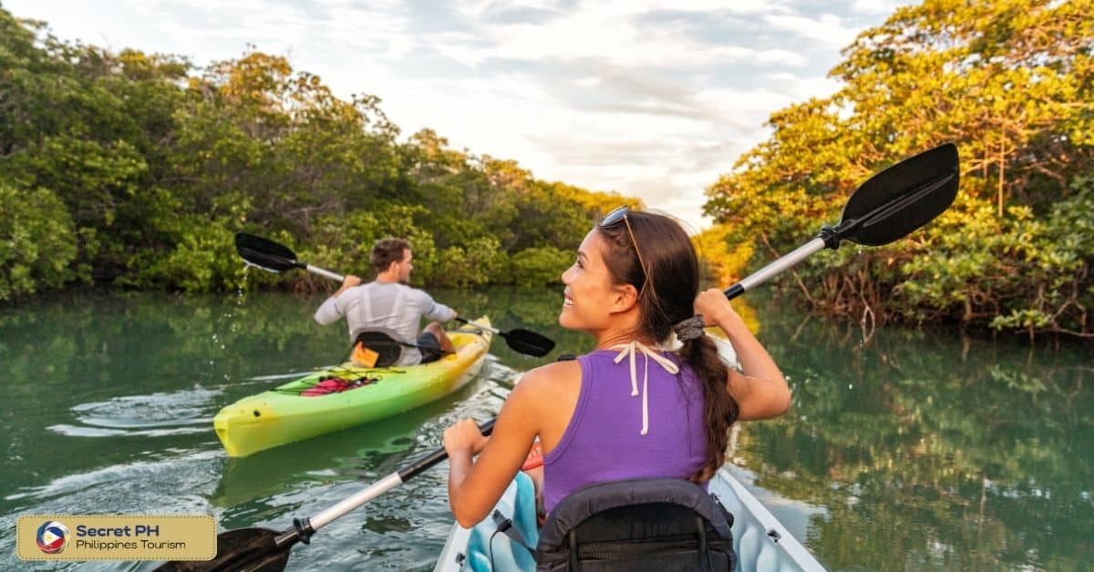 The impact of tourism on the river
