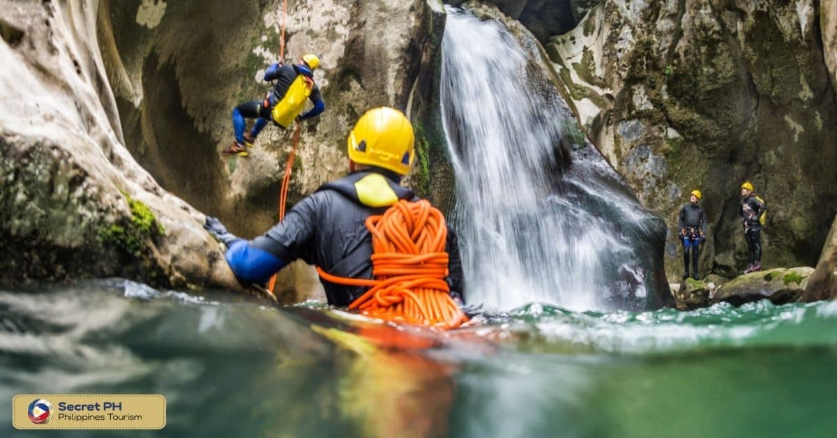 8. Canyoneering in Kawasan Falls, Cebu