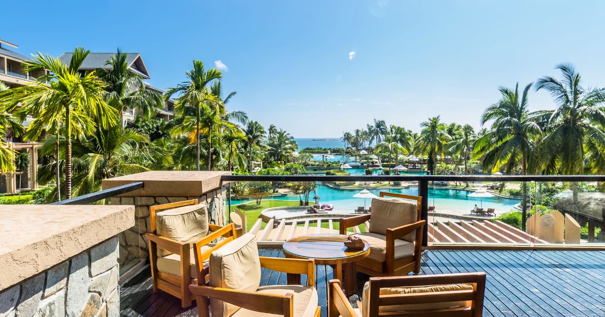 luxury beach hotel