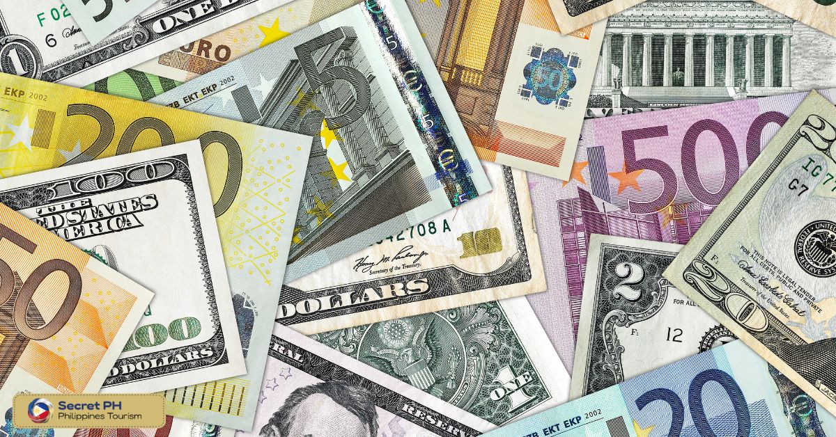 What are the common forms of currency accepted in the Philippines?