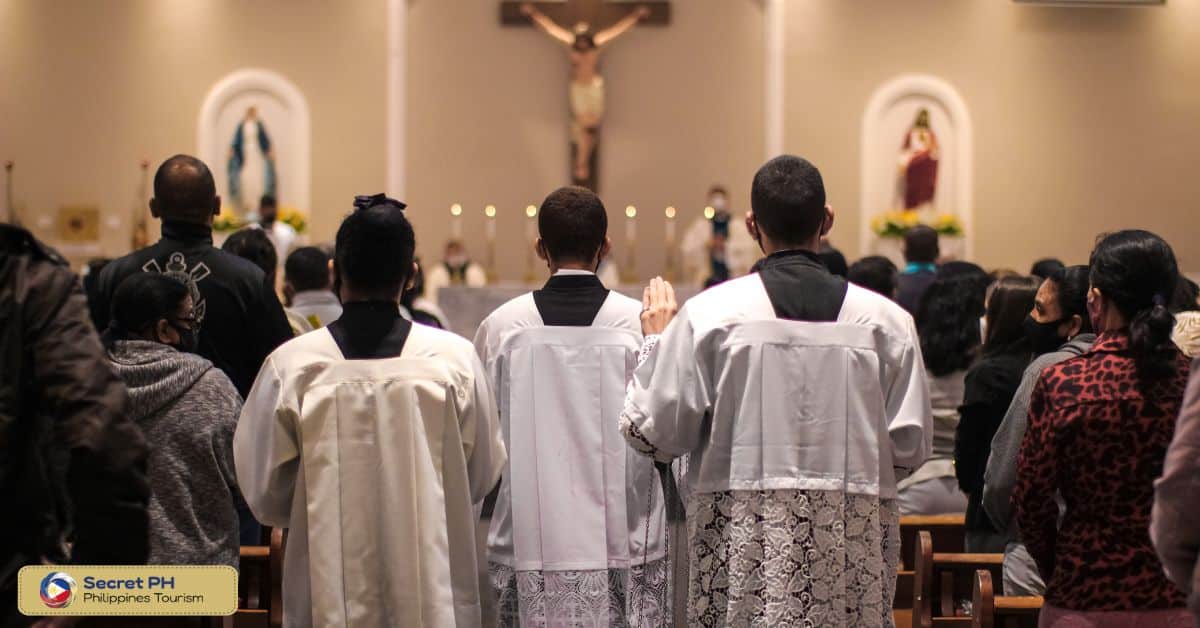 Proper conduct inside the church