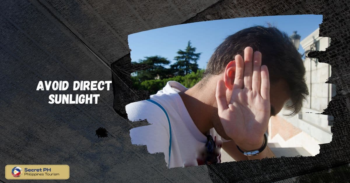 Avoid direct sunlight