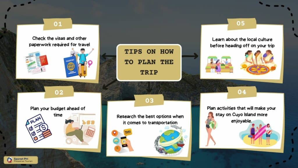 Tips on how to plan the trip