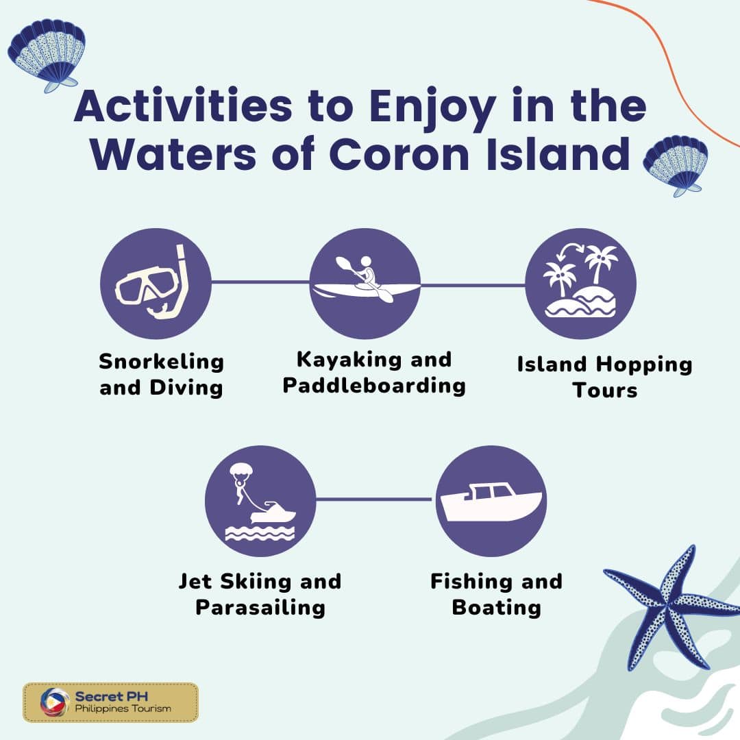 Activities to Enjoy in the Waters of Coron Island