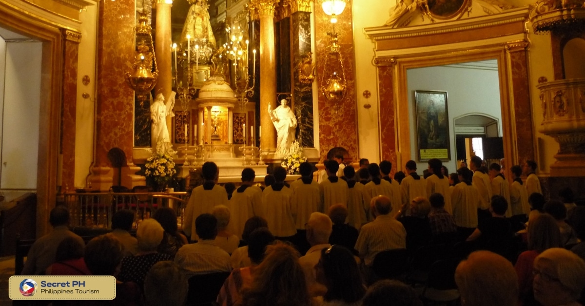 Be mindful of the schedule of mass or ceremony