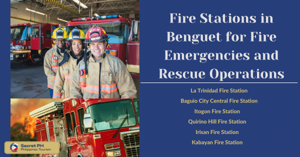 Fire Stations in Benguet for Fire Emergencies and Rescue Operations