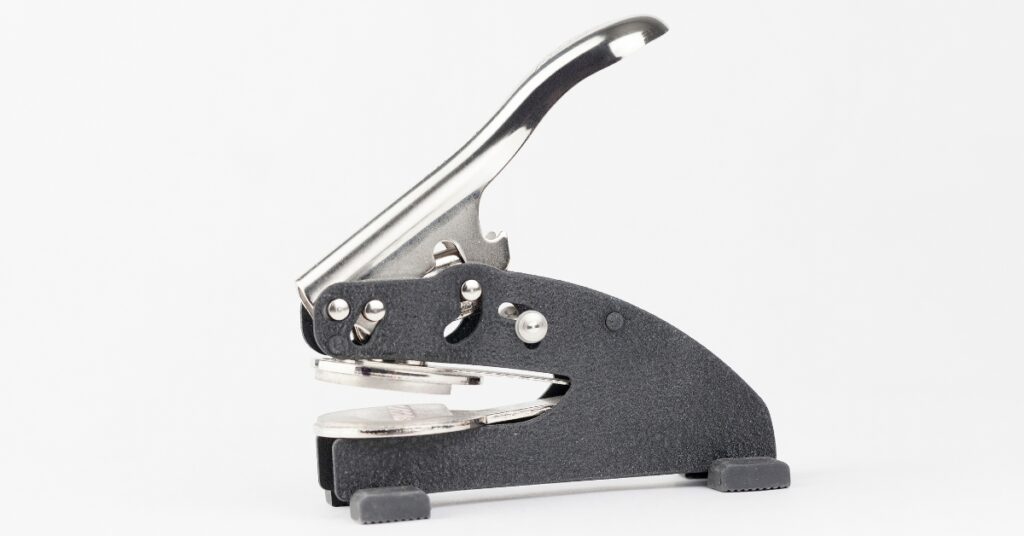 Gold Letter Embossing Machine