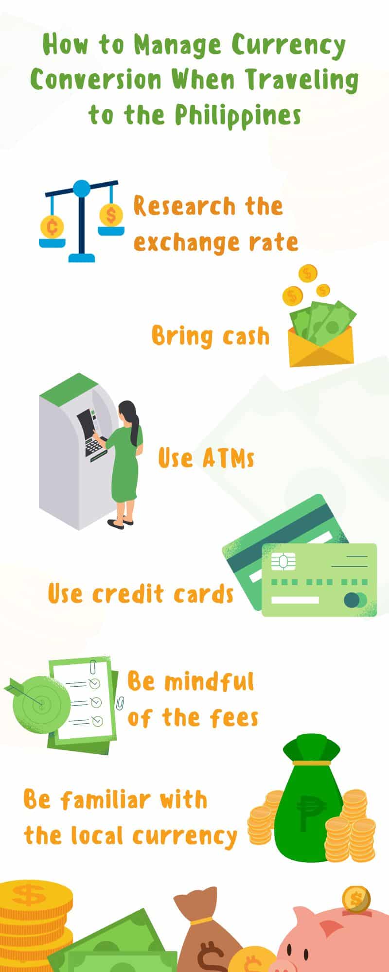 How to Manage Currency Conversion When Traveling to the Philippines