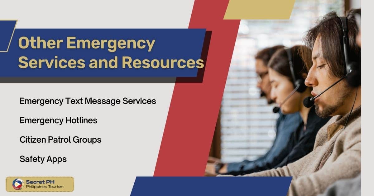 Other Emergency Services and Resources