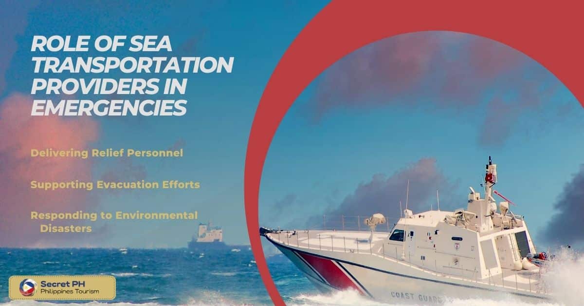 Role of Sea Transportation Providers in Emergencies
