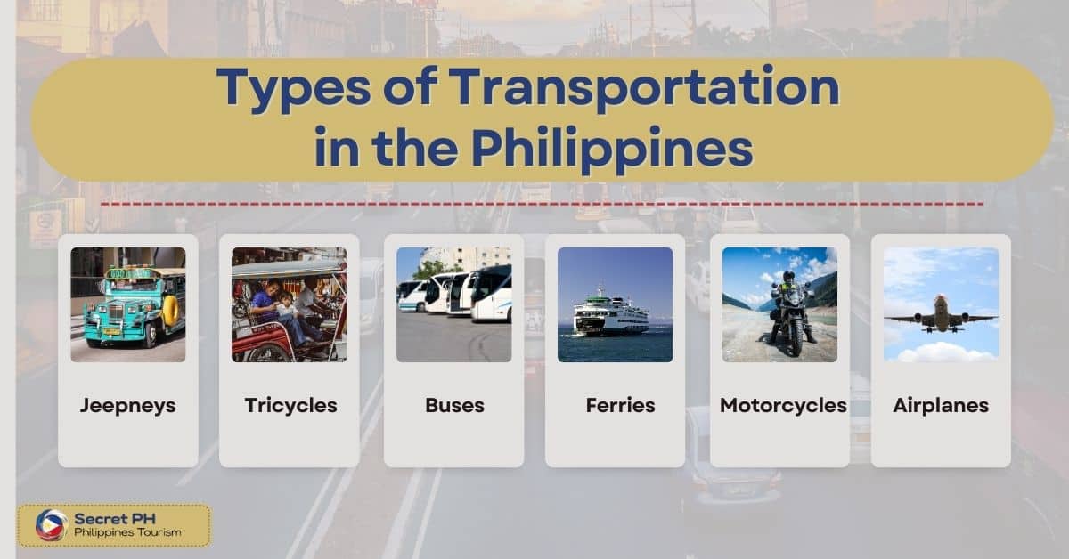 Types of Transportation in the Philippines