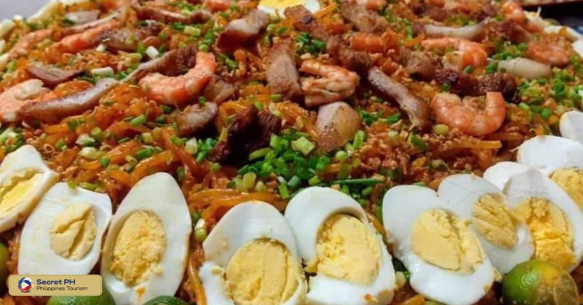 Vegan Pancit Palabok