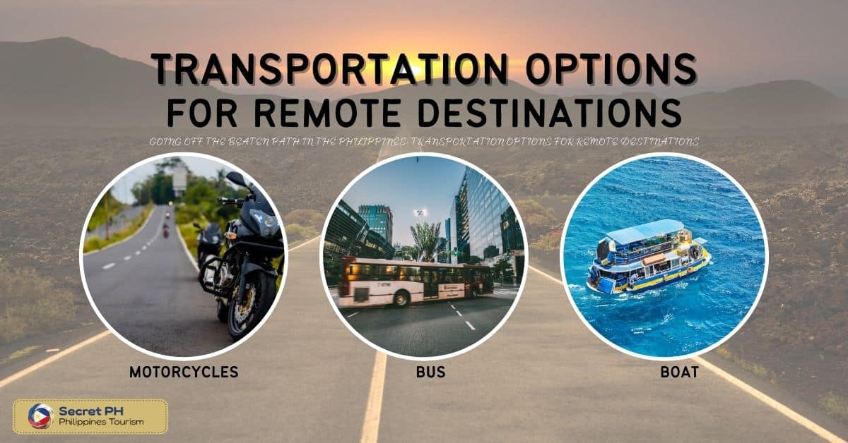 Transportation Options for Remote Destinations