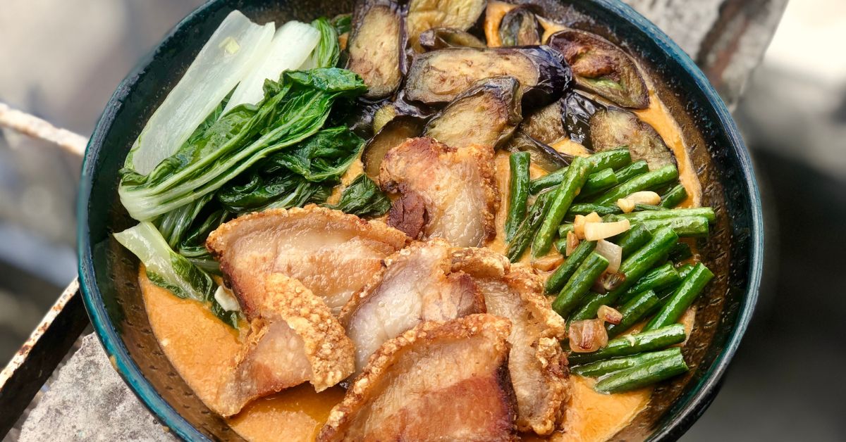 Kare-Kare: Peanut Stew with Meat and Vegetables