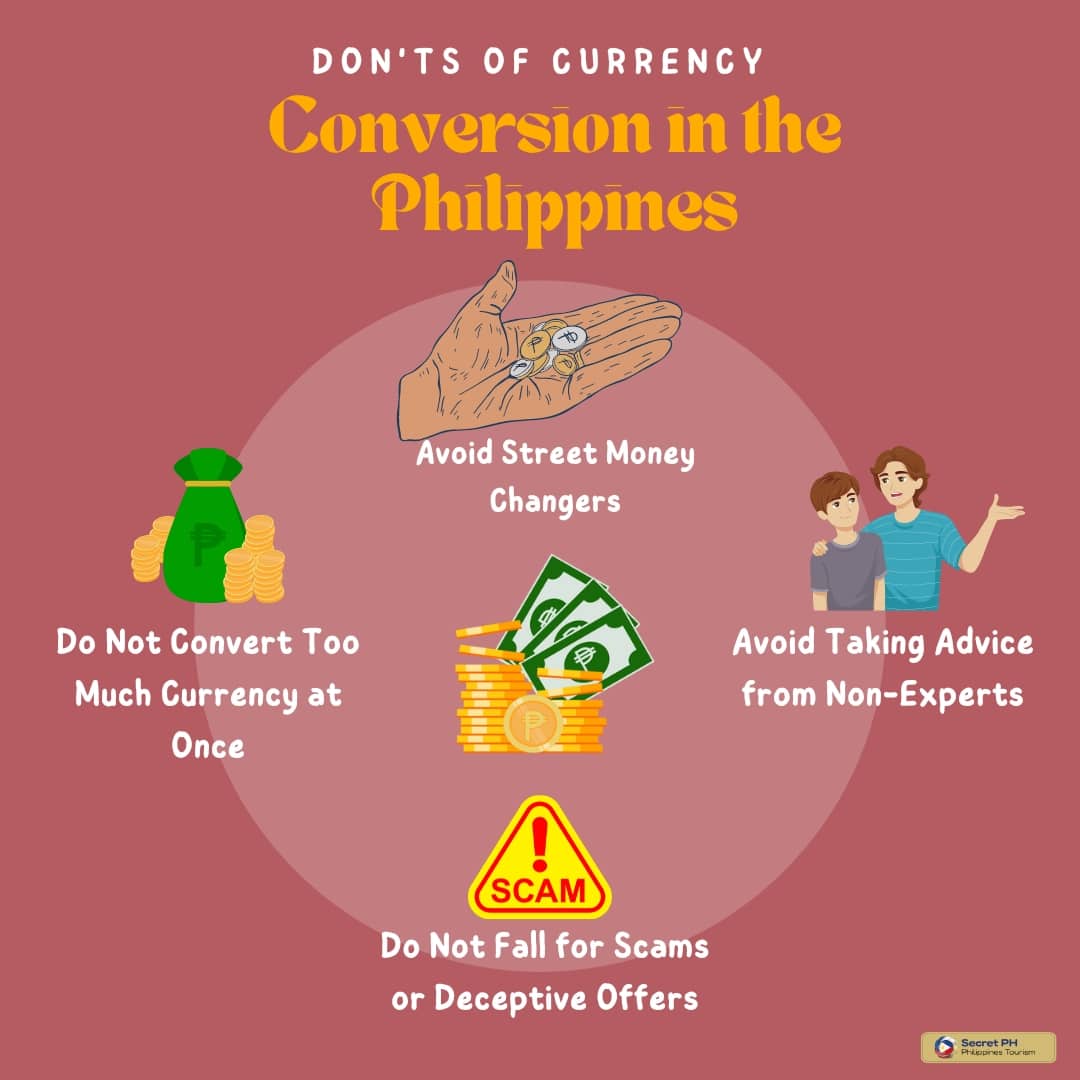 Don'ts of Currency Conversion in the Philippines