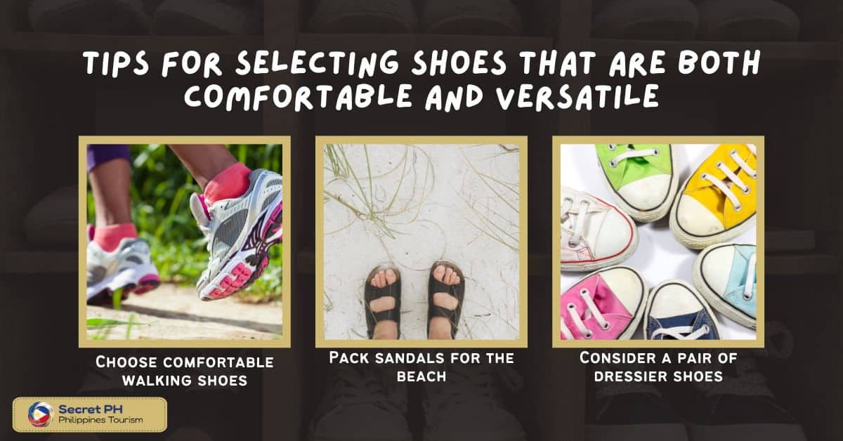 Tips for selecting shoes that are both comfortable and versatile