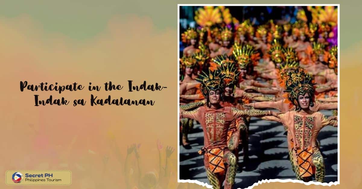 Participate in the Indak-Indak sa Kadalanan