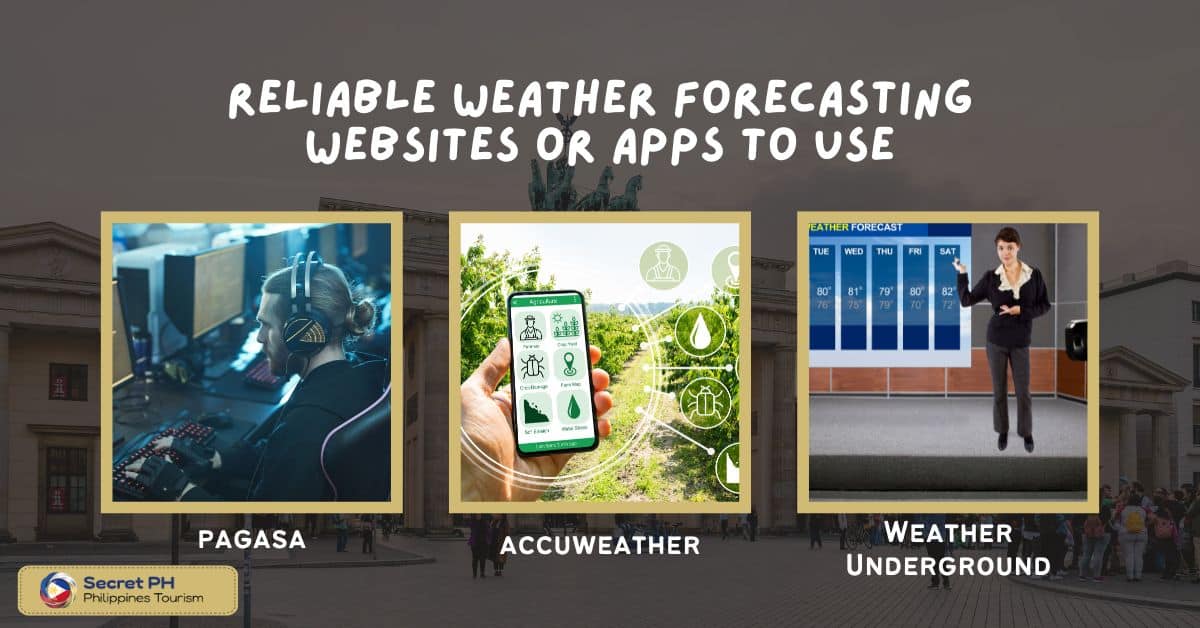 Reliable weather forecasting websites or apps to use