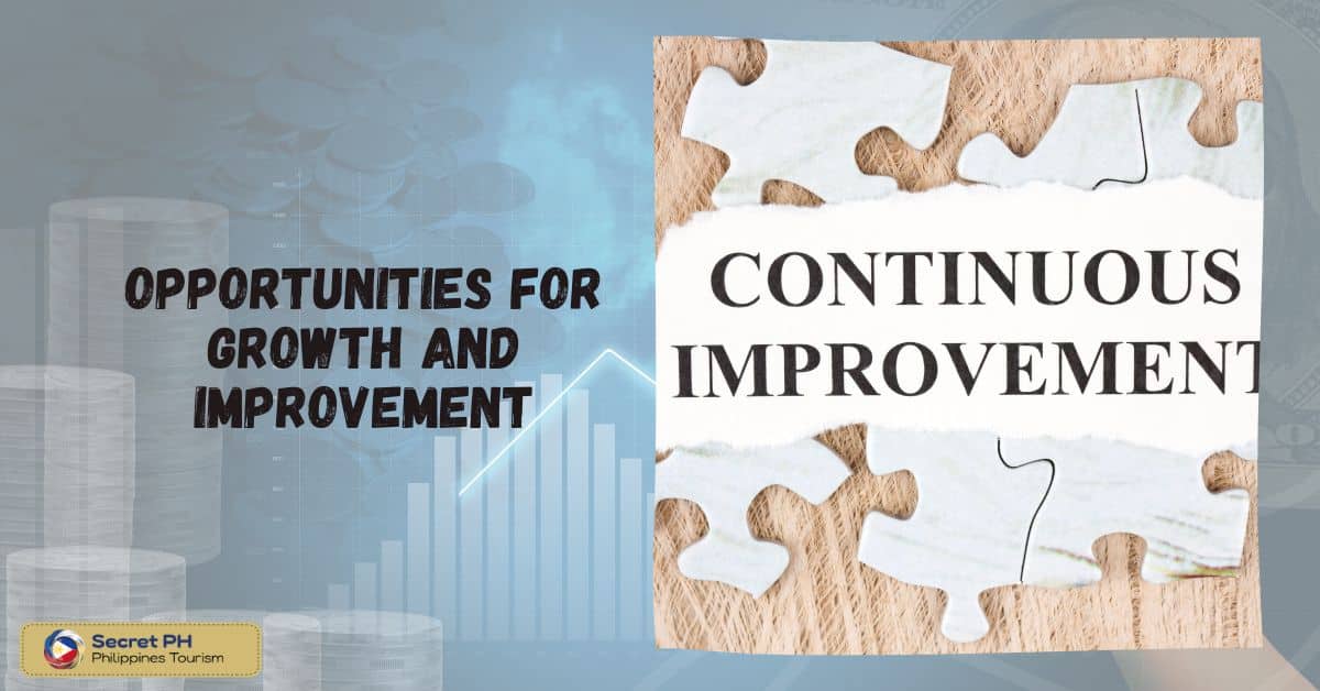 Opportunities for growth and improvement