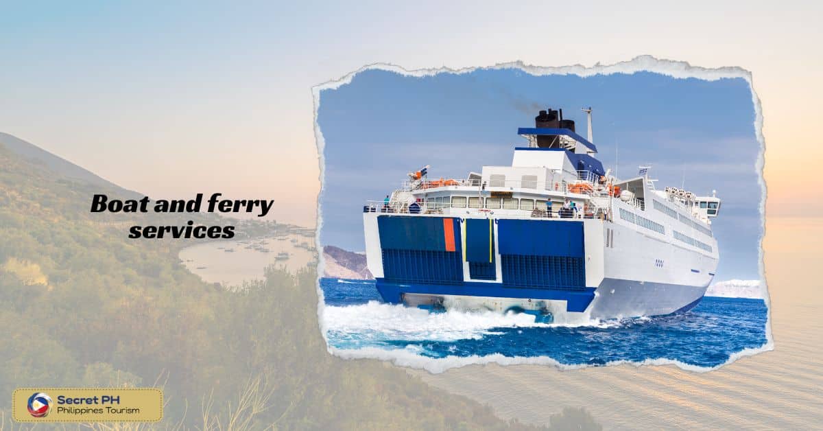 Boat and ferry services