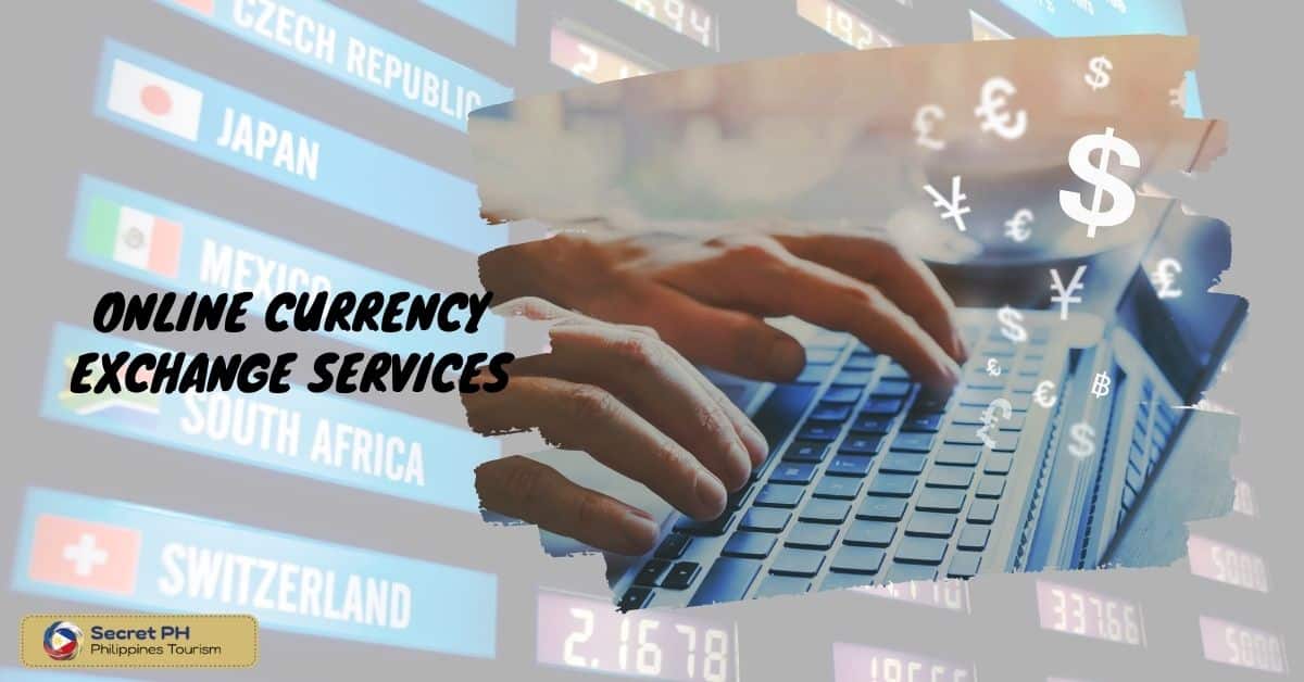 Online currency exchange services