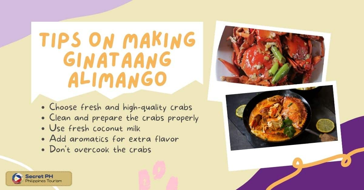 Tips on Making Ginataang Alimango