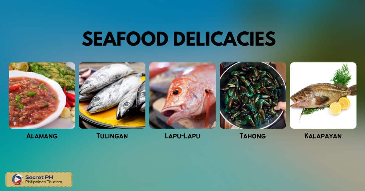 Seafood delicacies