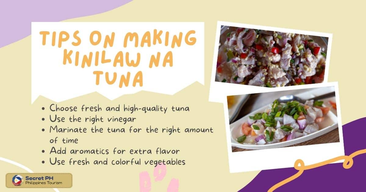 Tips on Making Kinilaw na Tuna