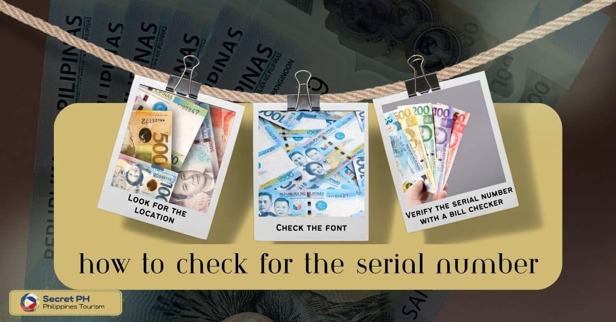 How to check for the serial number