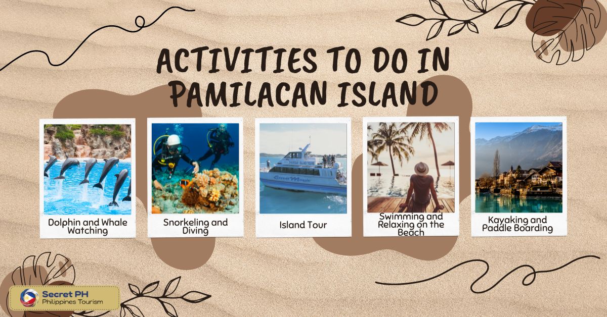 Activities to do in Pamilacan Island