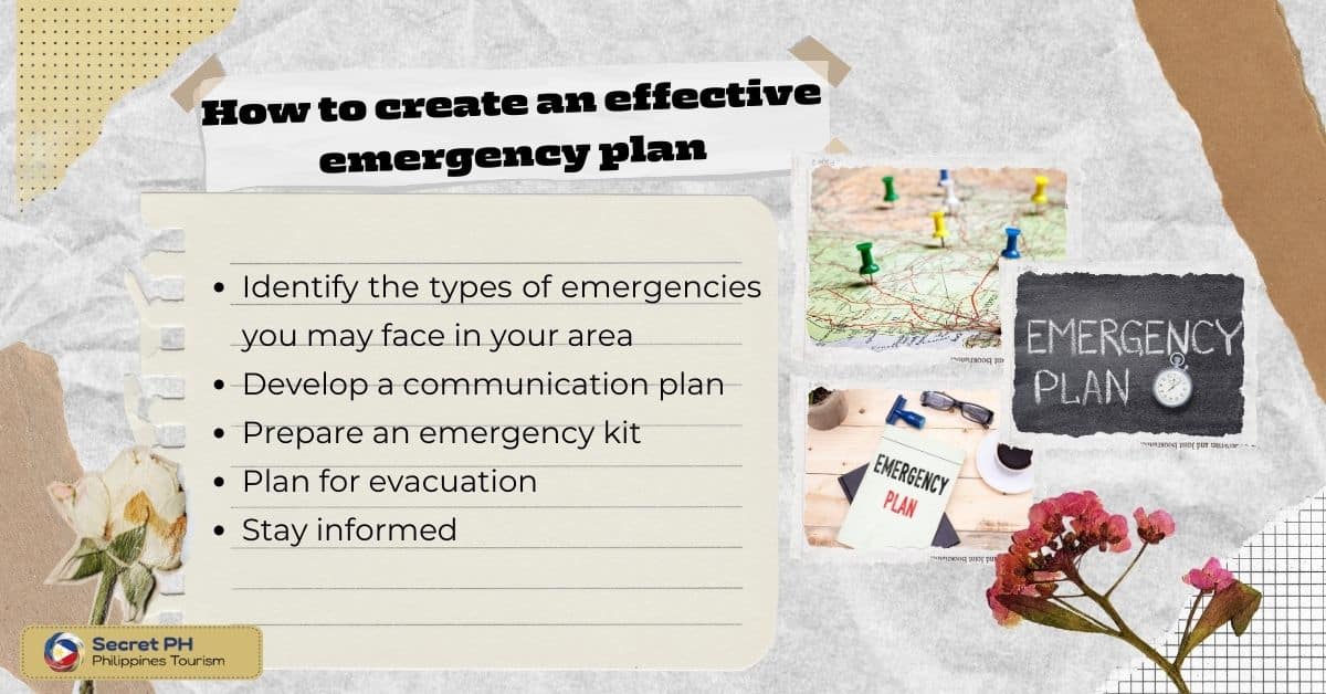 How to create an effective emergency plan