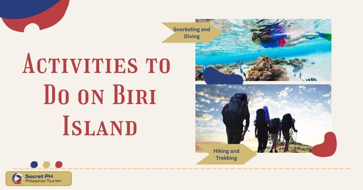 Activities to Do on Biri Island
