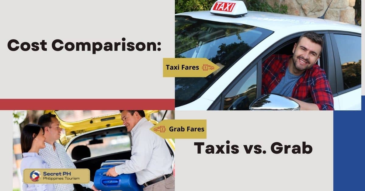 Cost Comparison Taxis vs. Grab