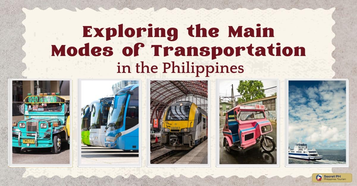 Exploring the Main Modes of Transportation in the Philippines