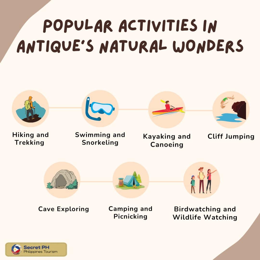 Popular Activities in Antique’s Natural Wonders